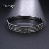 Zircon Stone Gun Bangle Women Bracelet Wedding Party