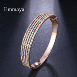 Zircon Stone Gun Bangle Women Bracelet Wedding Party