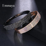 Zircon Stone Gun Bangle Women Bracelet Wedding Party