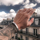Men's Stainless Steel Bangle Bracelet