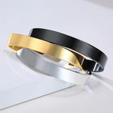 Men's Stainless Steel Bangle Bracelet