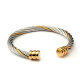 Bohemia Mesh Stainless Steel Charm Bracelet
