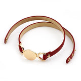 Retro Leather Bracelet For Women Classic Exaggerated Jewelry