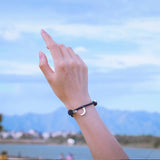 Sun Moon Couple Magnet Rope Bracelets Set