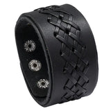 Punk Vintage Multilayer Metal Charm Leather Bracelets