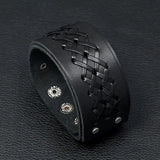 Punk Vintage Multilayer Metal Charm Leather Bracelets