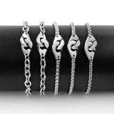 Steel Handcuffs Bracelet For Couple High Quantity Jewelry