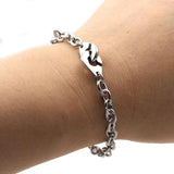 Steel Handcuffs Bracelet For Couple High Quantity Jewelry