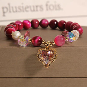 Chinese Crystal Bracelet Elephant Safety Letter Pendant Love Bracelet