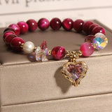 Chinese Crystal Bracelet Elephant Safety Letter Pendant Love Bracelet