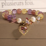 Chinese Crystal Bracelet Elephant Safety Letter Pendant Love Bracelet