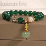 Chinese Crystal Bracelet Elephant Safety Letter Pendant Love Bracelet