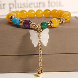Chinese Crystal Bracelet Elephant Safety Letter Pendant Love Bracelet