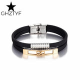 Infinity Lucky Couple Bracelets Double Layer Silicone Belt Stainless Steel Gift