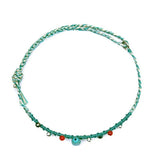Wave Summer Green Weave Bracelet Celebrity Jewelry Accessories Fan