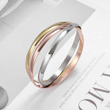 Stainless Steel Bracelet Set Carter Punk Jewelry