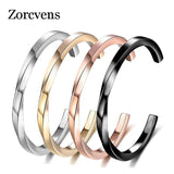 Silver Stainless Steel Punk Bracelet for Women