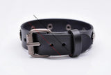 Punk Biker Tribal Flower Concho Leather Bracelet Cuff
