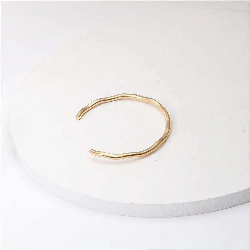 High End Minimalist Stainless Steel Bracelet for Women