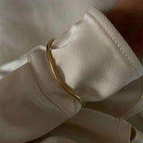 High End Minimalist Stainless Steel Bracelet for Women