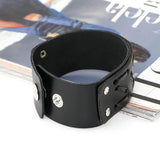 Vintage Retro Leather Bracelet Cuff Punk Charm Bangle