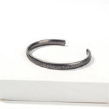 Vintage Retro Bronze Music Note Men's Bracelet