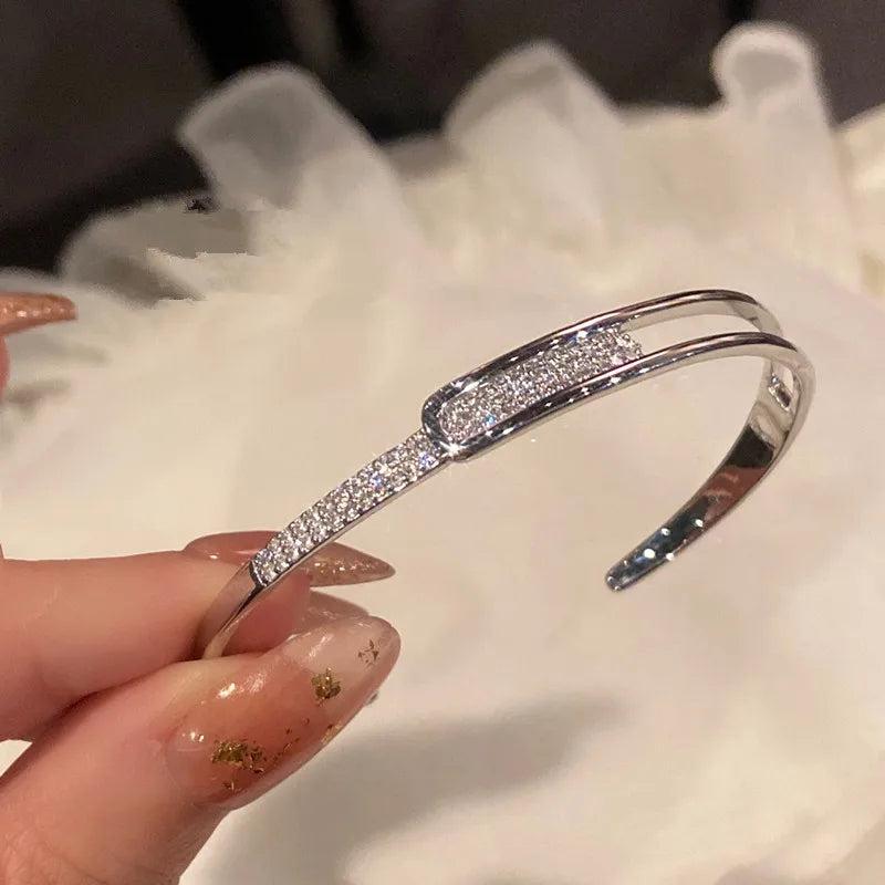 Cubic Bangles Bracelets for Women