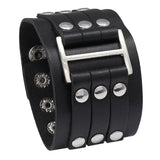 Wide Leather Bracelets for Men