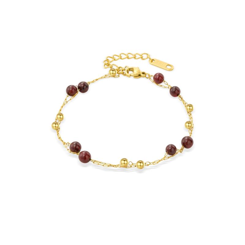 Bohemian Geometric Bangle for Women Stainless Steel Bracelet