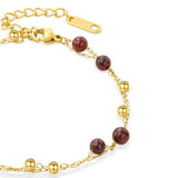 Bohemian Geometric Bangle for Women Stainless Steel Bracelet