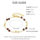 Bohemian Geometric Bangle for Women Stainless Steel Bracelet
