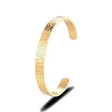 Vintage Oxidized Cuff Bangle Stainless Steel Men Wide Cuff Bracelet
