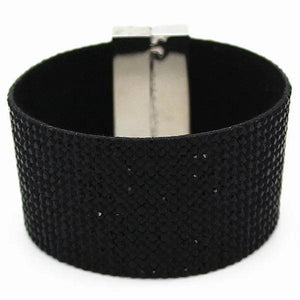 Crystal Cuff Bracelet Bling Hand Chain Bracelet