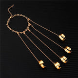 MisenBaBa Link Chain Finger Bracelet Punk Jewelry