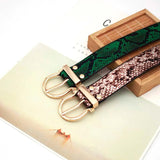 Wide Punk Leather Bracelet Women Accessories