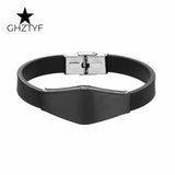 Stainless Steel Medical Alert ID Bracelet for Men Women
