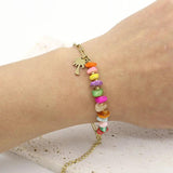 Coconut Tree Pendant Bracelet Stainless Steel Chain for Women