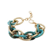 Leopard Chain Bracelet Punk Bangle Female Jewelry