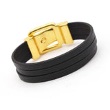 Wind Punk Leather Cuff Bracelet with Joker Personality