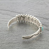 Antique Silver Stone Bracelet for Women