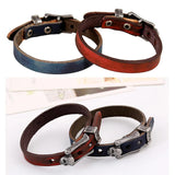 Gothic Punk Cuspidal Spikes Rivet Leather Cuff Bracelet