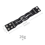 Braided Men Punk Jewelry Multilayer Sporty Bangles