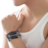 Braided Men Punk Jewelry Multilayer Sporty Bangles