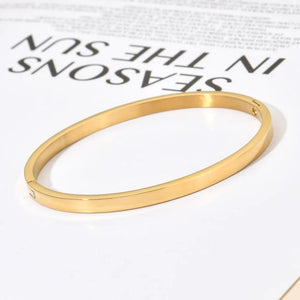 Punk Cuff Stainless Steel Bangle Bracelet Wedding Gift
