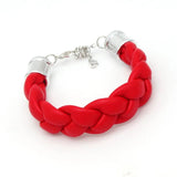 Multilayer Weave Leather Bracelet Women 5 Colors Double Wrap Charm Bracelet