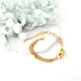 Stainless Steel 17+3 cm Cuff Bracelets For Women
