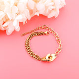 Stainless Steel 17+3 cm Cuff Bracelets For Women