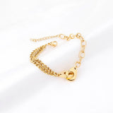 Stainless Steel 17+3 cm Cuff Bracelets For Women