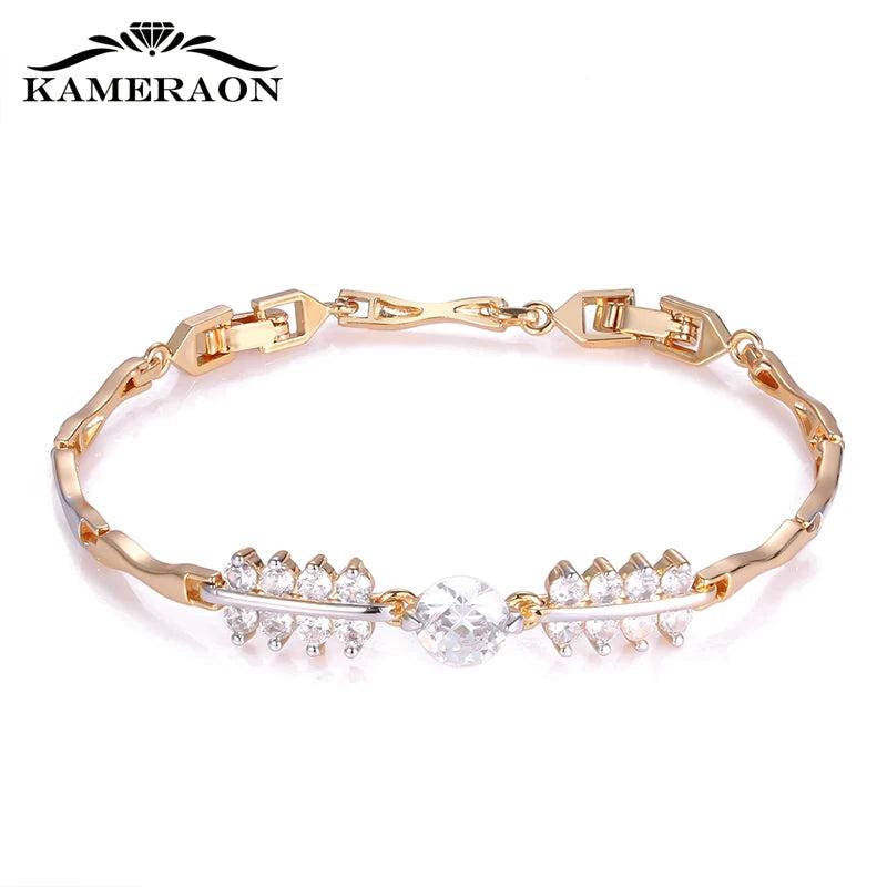 Delicate 8MM Crystal Mix Bracelet Chain Jewelry