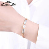 Delicate 8MM Crystal Mix Bracelet Chain Jewelry